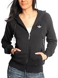 Adidas Damen Kapuzenzipper Basic Fleece Zip, black, 38