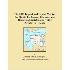 The 2007 Import and Export Market for Plastic Tableware, Kitchenware, Household Articles, and Toilet Articles in Estonia Image