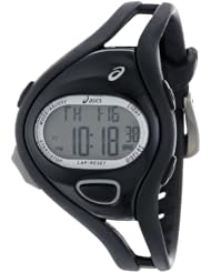 Asics Unisex CQAR0505 Entry All Black Digital Running Watch