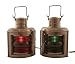 Antique Brass Port and Starboard Electric Lantern 12