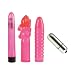 California Exotics / Swedish Erotica Hot Pink Lover's Kit Kits for Lovers Adult Sex Toy Kit