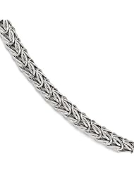 14k White gold Leslies Fancy Link Bracelet