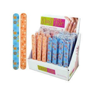 Fun Print Nail File Display Picture