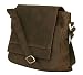 Leaderachi - 100% Pure Genuine Real Vintage Hunter Leather Handmade Unisex Crossover Shoulder Messenger Bag ["ROVIGO" (MUSKAT)] RS.2249.00