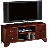  : Burnham Wide-screen Tv Stand 21.5'hx53'w Dark Cherry