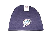Miami Dolphins Licensed NFL Beanie Visor Jeep Hat cap - Color: Navy