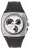 TechnoMarine Men's KRA25 Kra White Dial Stainless-steel Rubber Strap Watch