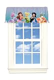 Disney Fairies Dew Drops and Sparkles Microfiber Valance