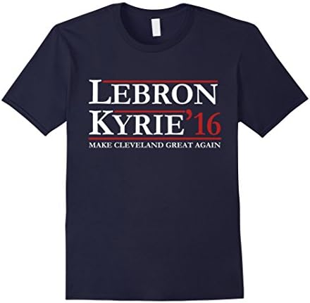 Men's LeBron Kyrie 2016 T-shirt Large Navy