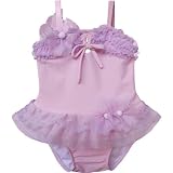 Isobella & Cloe Swimwear. 2 piece girl's bathingsuit Lilac Desiree Tankini. (9m-5)