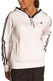 adidas Womens 3 Stripe Fleece Hoody