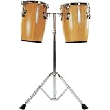 Mano Percussion MP1690A Mini Conga Drum Set - Natural
