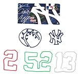 Forever Collectibles MLB New York Yankees Team Player Logo Bandz Bracelets