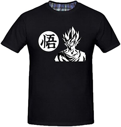 Sayings Men's Dragon Ball Z Goku Shirts (M Black)
