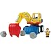 WOW Dexter the Digger - Construction Vehicle (5 Piece Set)