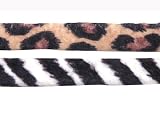 Rosewood Velvet Cat Collar - Leopard Print