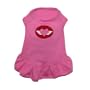 Pink Flying Heart Dog Dress - M (6-10 lbs.)