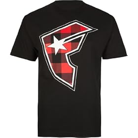 FAMOUS Stars and Straps Buffalo Check Mens T-Shirt