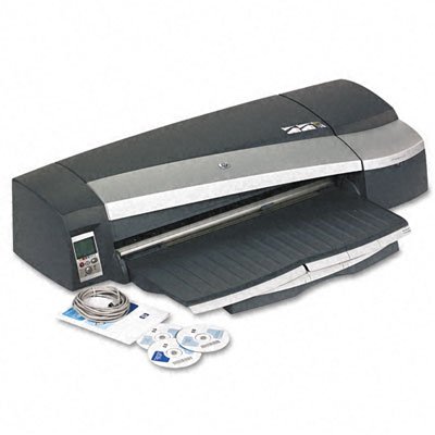 HP DesignJet 130r - 24 large-format printer - color - ink-jet - A1 Plus, ARCH D - 2400 dpi x 1200 dpi up to 6 min/page color - capacity: 1 sheets - Parallel, USB