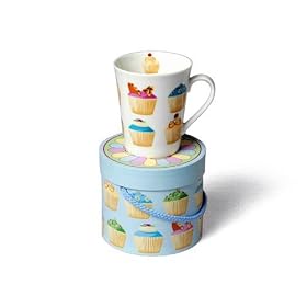 Tea & Cakes Mug with Gift Box - ideal present