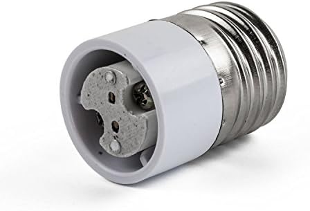 Hakkatronics (10 - Pack) E27 to MR16 Socket Converter for Lamp Bulb, LED Light Bulb Base Socket Adaptor E27 - MR16