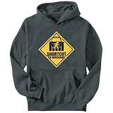 Hoodie Mens Dark Silver " Shortcut to Uruguay " Countries