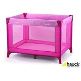 Hauck Dream n Play Travel Cot For Girls in Pink.