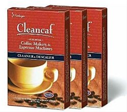 Urnex Cleancaf Coffee Maker & Espresso Machine Cleaner 3 Pak