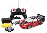 (Colors may vary) 1:24 Scale RTR Remote Control Full Function Acura NSX GT Drift car with Rechargeable Batteries