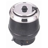Excellante SEJ31000TW 12-Quart Stainless-Steel Soup Warmer, Silver