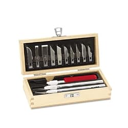X-Acto X5082 X-ACTO Knife Set, 3 Knives, 10 Blades, Carrying Case