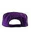 NYFASHION101 Fashionable Solid Color Unisex Adjustable Strap Cadet Cap, Dark Purple