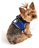 SimplyShe  Dog Body Harness with Reflective Trim, X-Small, Cobalt Blue