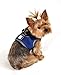 SimplyWag Dog Body Harness (Cobalt Blue w Reflective Trim, Small)