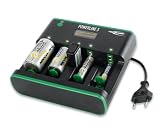Produkt-Bild: Ansmann 5207463 Powerline 5 Zero Watt Energiesparendes Tisch Ladeger&auml;t f&uuml;r Micro AAA, Mignon AA, Baby C, Mono D und 9V E-Block-Akkus