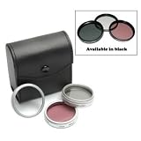 "Sony DCR-HC52, DCR-HC62, DCR-UX10, DCR-UX20 - 30mm High Resolution 3-piece Filter Set (UV, Fluorescent, Polarizer) - (not sony brand)"