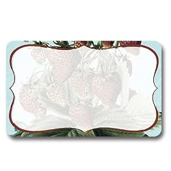 Strawberries - Adhesive Name Badges (set of 25)