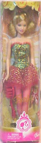 41fwzA6zhEL 2008 Christmas Ballet Dancer Barbie Doll