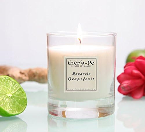 Therepe Luxe Soy Jar Candle - 9oz (White Tea)