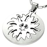Sun Lover Stainless Steel Pendant