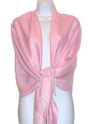 70% Pashmina 30% Silk Paisley Self-design Shawl / Wrap / Stole - 50+ Beautiful Designs