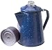 GSI Outdoors 15154 8 Cup Blue Enameled Steel Percolator