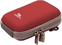 RivaCase&reg; 7022 (PU) Digital Camera Case red Compatibility - Canon IXUS, Pentax Optio; Sony: T70; T75; T2; S750; S650; S700; S730; W130; W120; S780; T200; W110; W115; W125; T100; T10; Kodak M893 IS; M1093; M763; M873; M883; V1073; Samsung L100; i80; NV4; NV3; i8; L210; L110; ES10; ES55; IT100; L201; PL60; S1070; ST10; L310; S760; S860; NV9; PL10; Nikon Coolpix; Olympus; Casio Exilim, FujiFilm, Rekam, General Electric