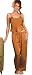 100% Silk Pajama / Lounge Set in Spiced Ginger