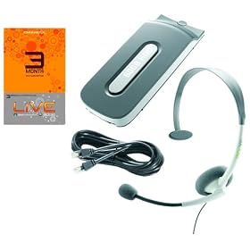60 GB LIVE Starter Kit -  Includes 60 GB Hard Drive,  Xbox LIVE Gold 3-Month Membership, Headset, Network Cable (Xbox 360)