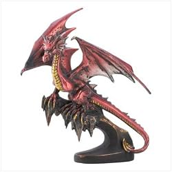 Fire Dragon Statue