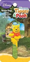 Winnie the Pooh Friends Schlage SC1 House Key