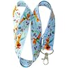 Blue Tinkerbell Lanyard Key Chain Holder