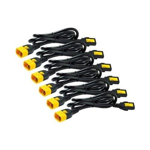 APC AP8702S-NA 10A Power Cord Kit Locking C13 to C14 0.6m Cable