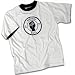 HotScamp Premium Northern Soul Mens White Ringer T-Shirt